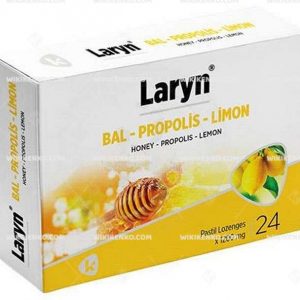 Laryn Bal Propolis Limon Pastil