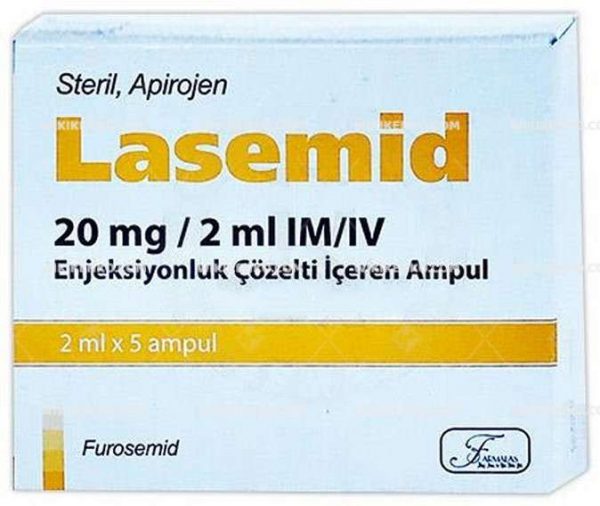 Lasemid I.M./I.V. Injection Solution Iceren Ampul