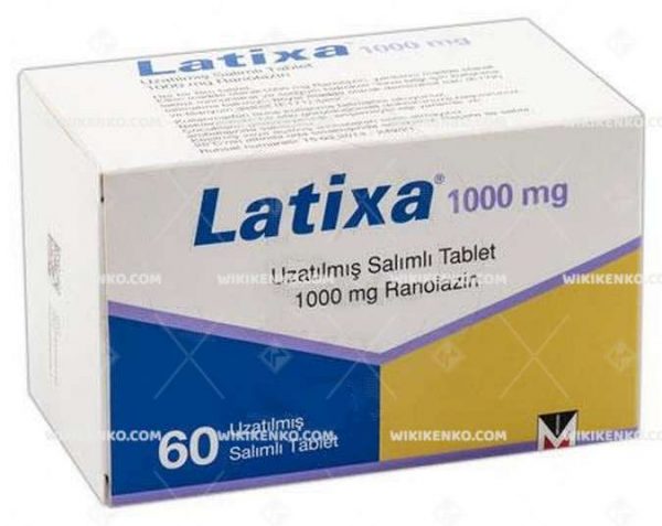 Latixa Uzatilmis Salimli Tablet 1000 Mg