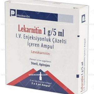 Lekarnitin I.V. Injection Solution Iceren Ampul