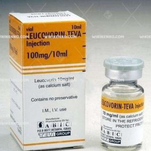 Leucovorin - Teva Iv/Im Injection Solution Iceren Vial 100 Mg/10Ml