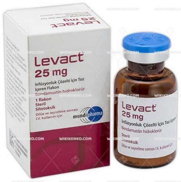 Levact Infusionluk Solution Icin Powder Iceren Vial 25 Mg