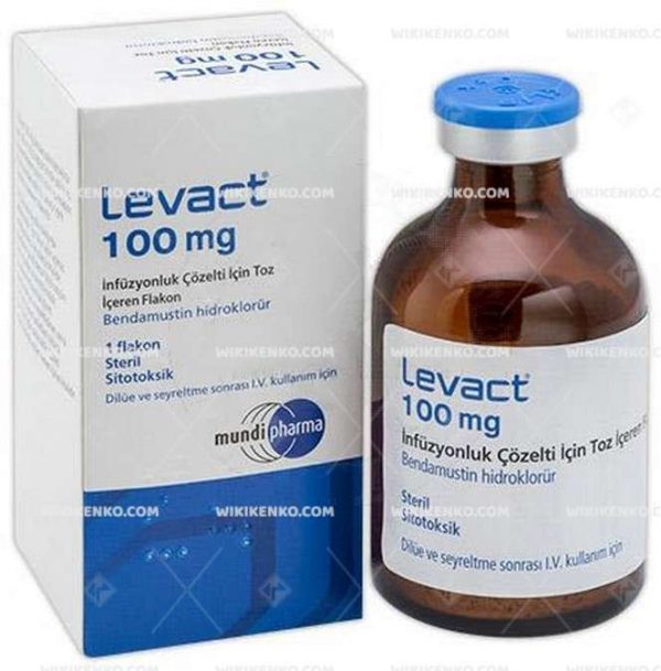 Levact Infusionluk Solution Icin Powder Iceren Vial 100 Mg