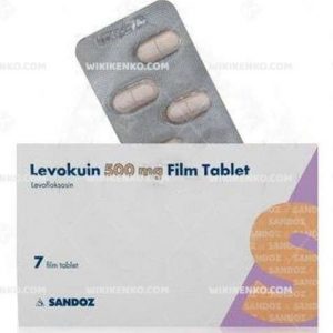 Levokuin Film Tablet 500 Mg