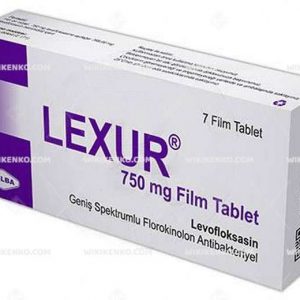 Lexur Film Tablet  750 Mg