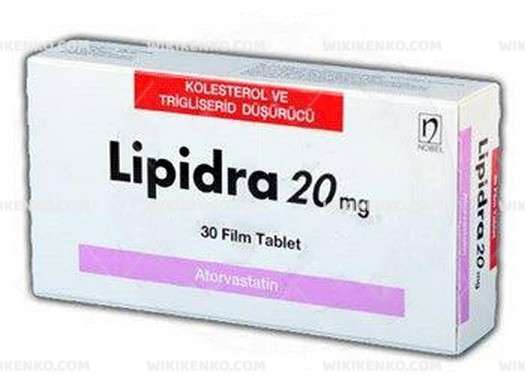 Lipidra Film Tablet 20 Mg