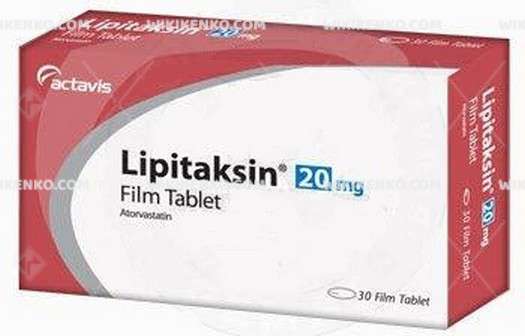 Lipitaksin Film Tablet 20 Mg