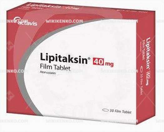 Lipitaksin Film Tablet 40 Mg