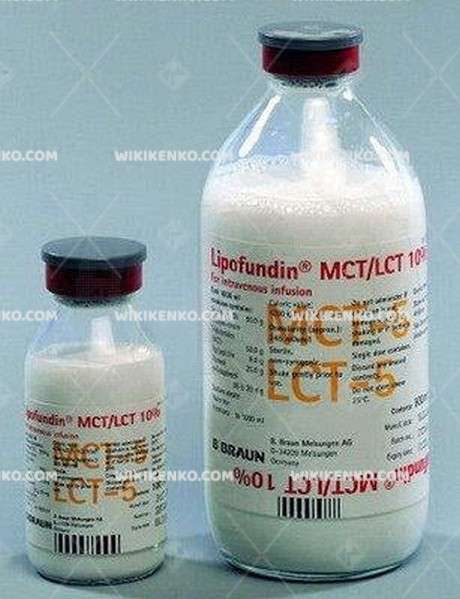 Lipofundin Mct/Lct Intravenoz Infusionluk Yag Emulsiyonu %10