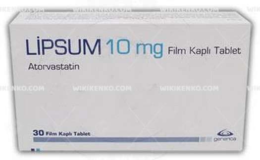 Lipsum Film Coated Tablet 10 Mg