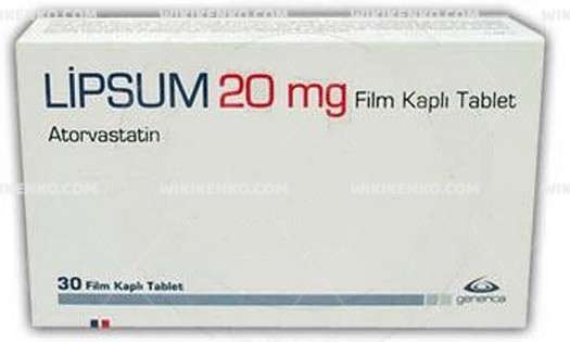 Lipsum Film Coated Tablet 20 Mg