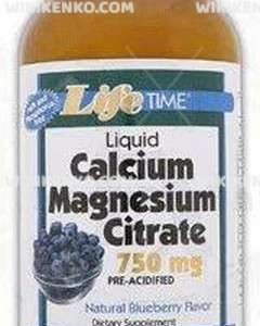 Life Time Liquid Calcium Magnesium Citrate