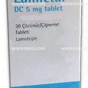 Lamictal Dc Cozunur/Chewable Tablet 5 Mg