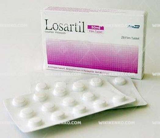 Losartil Film Tablet 50 Mg