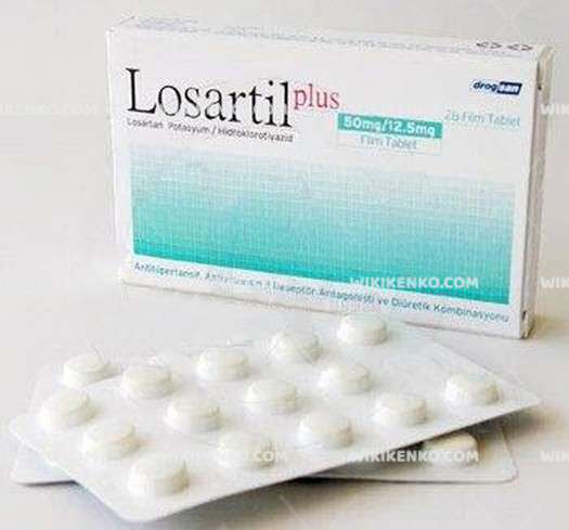 Losartil Plus Film Tablet 50 Mg/12.5Mg