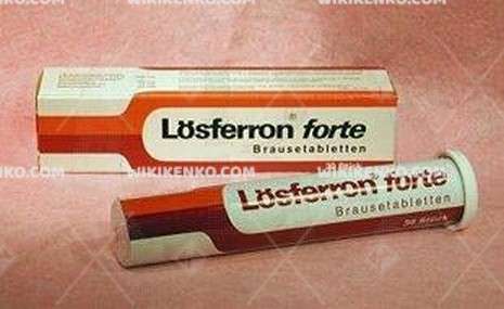 Losferron Forte Efervesan Tablet