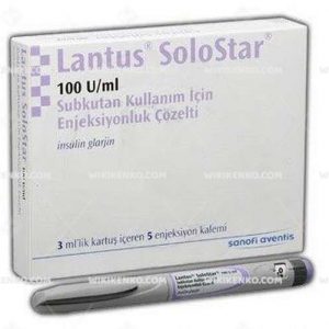 Lantus Solostar Subkutan Kullanim Icin Injection Solution