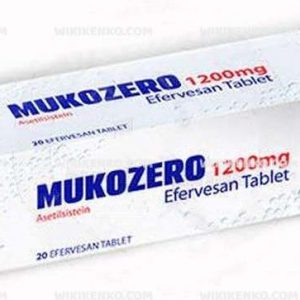Mukozero Efervesan Tablet 1200 Mg