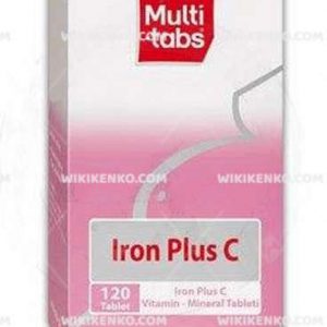 Multi – Tabs Iron Plus C Vitamin – Mineral Tablet