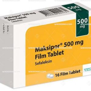 Maksipor Film Tablet 500 Mg