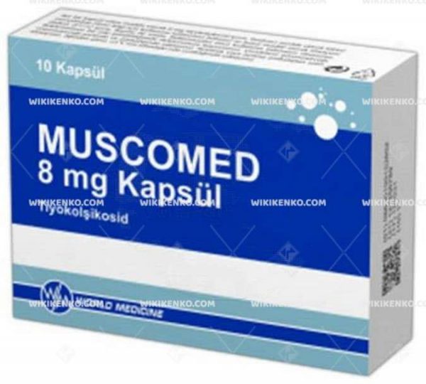 Muscomed Capsule 8 Mg