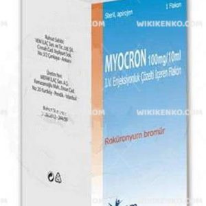 Myocron I.V. Injection Solution Iceren Vial 100 Mg