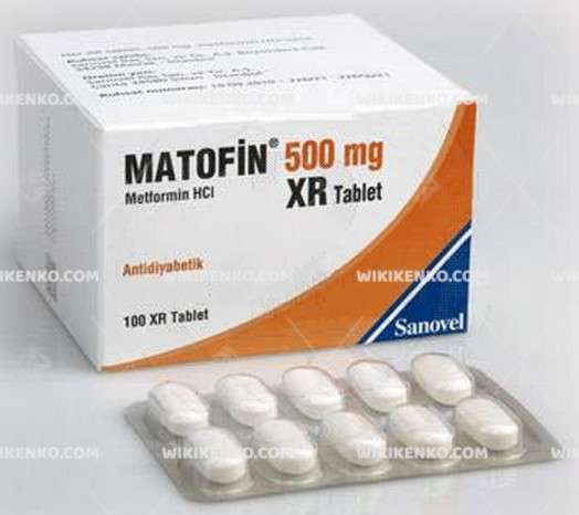 Matofin Xr Tablet 500 Mg