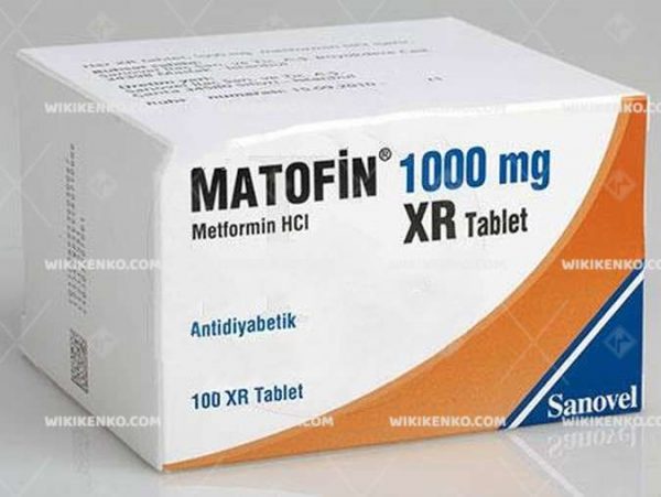 Matofin Xr Tablet 1000 Mg