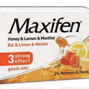 Maxifen Pastil / Bal & Limon & Mentol