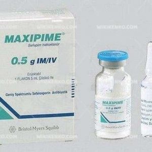 Maxipime Injection Vial Im/Iv 0.5 G