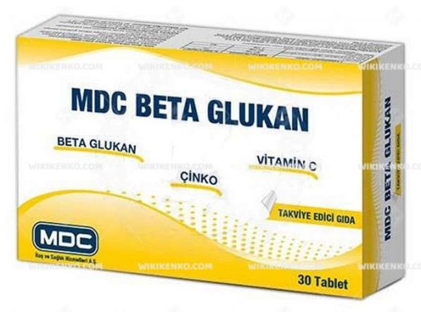 Mdc Beta Glukan Tablet