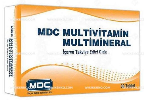 Mdc Multivitamin Multimineral Tablet