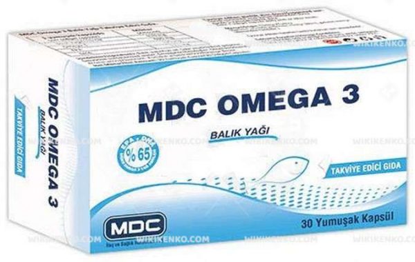 Mdc Omega 3 Iceren Takviye Edici Gida
