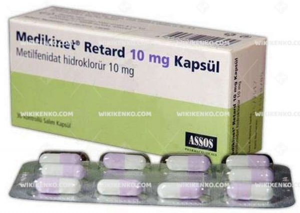 Medikinet Retard Capsule 10 Mg