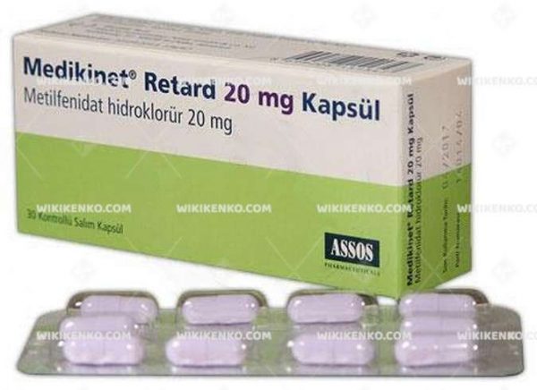 Medikinet Retard Capsule 20 Mg