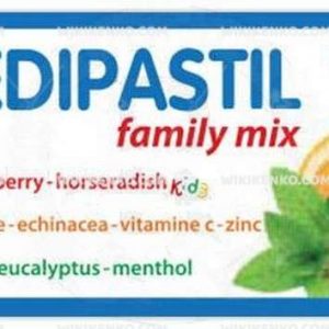 Medipastil Cilek – Bayir Turpu (Kids) – Portakal – Ekinezya – Vitamin C – Nane – Okaliptus – Mentol