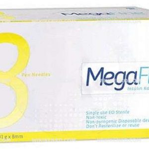 Megafine Insulin Kalem Needle  8Mm