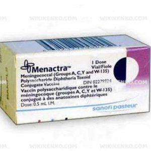 Menactra Im Injection Solution Iceren Vial
