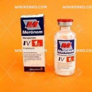 Meronem Iv Injection Icin Powder Iceren Vial  1 G