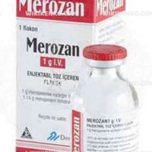 Merozan Injection Powder Iceren Vial 1 G