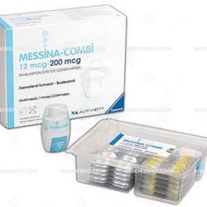 Messina - Combi Inhalation Icin Powder Iceren Capsule 12 Mcg/200Mcg