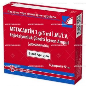 Metacartin I.M/I.V. Injection Solution Iceren Ampul