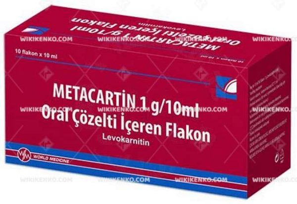 Metacartin Oral Solution Iceren Vial 1000 Mg