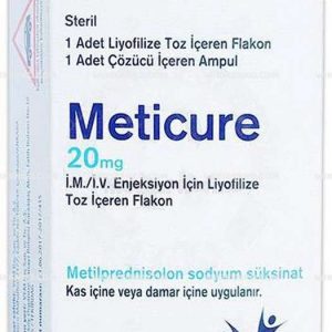 Meticure I.M./I.V. Injection Icin Liyofilize Powder Iceren Vial 20 Mg