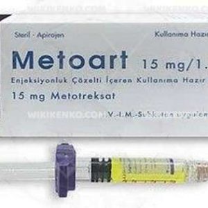 Metoart Injection Solution Iceren Injector 15 Mg