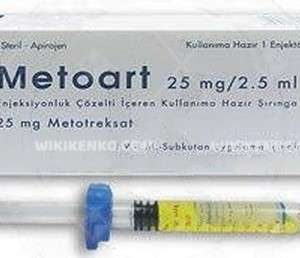 Metoart Injection Solution Iceren Injector 25 Mg