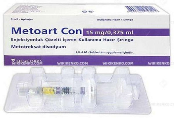 Metoart Con Injection Solution Iceren Injector 15 Mg