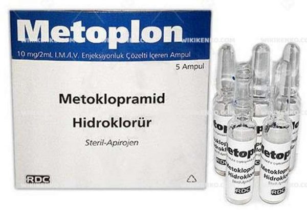 Metoplon I.M./I.V. Injection Solution Iceren Ampul