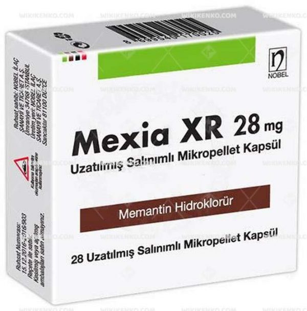 Mexia Xr Uzatilmis Salinimli Mikropellet Capsule 28 Mg