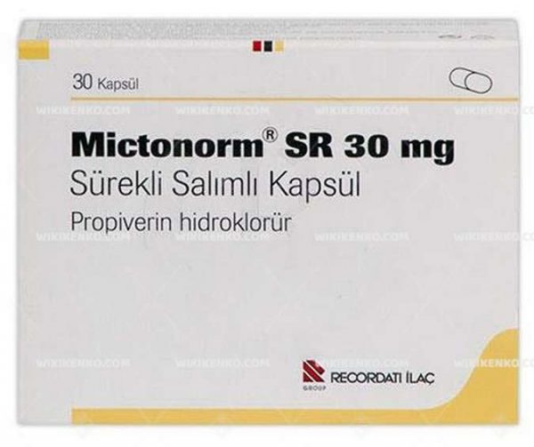 Mictonorm Sr 30 Mg